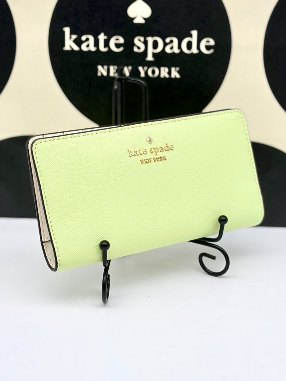 Kate Spade Madison Large Slim Wallet Leather
